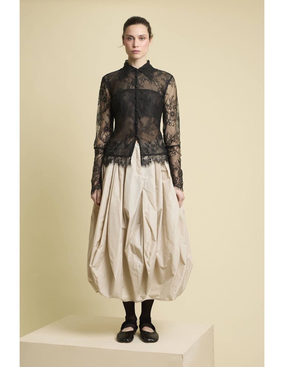 Camisa Laurel Negra