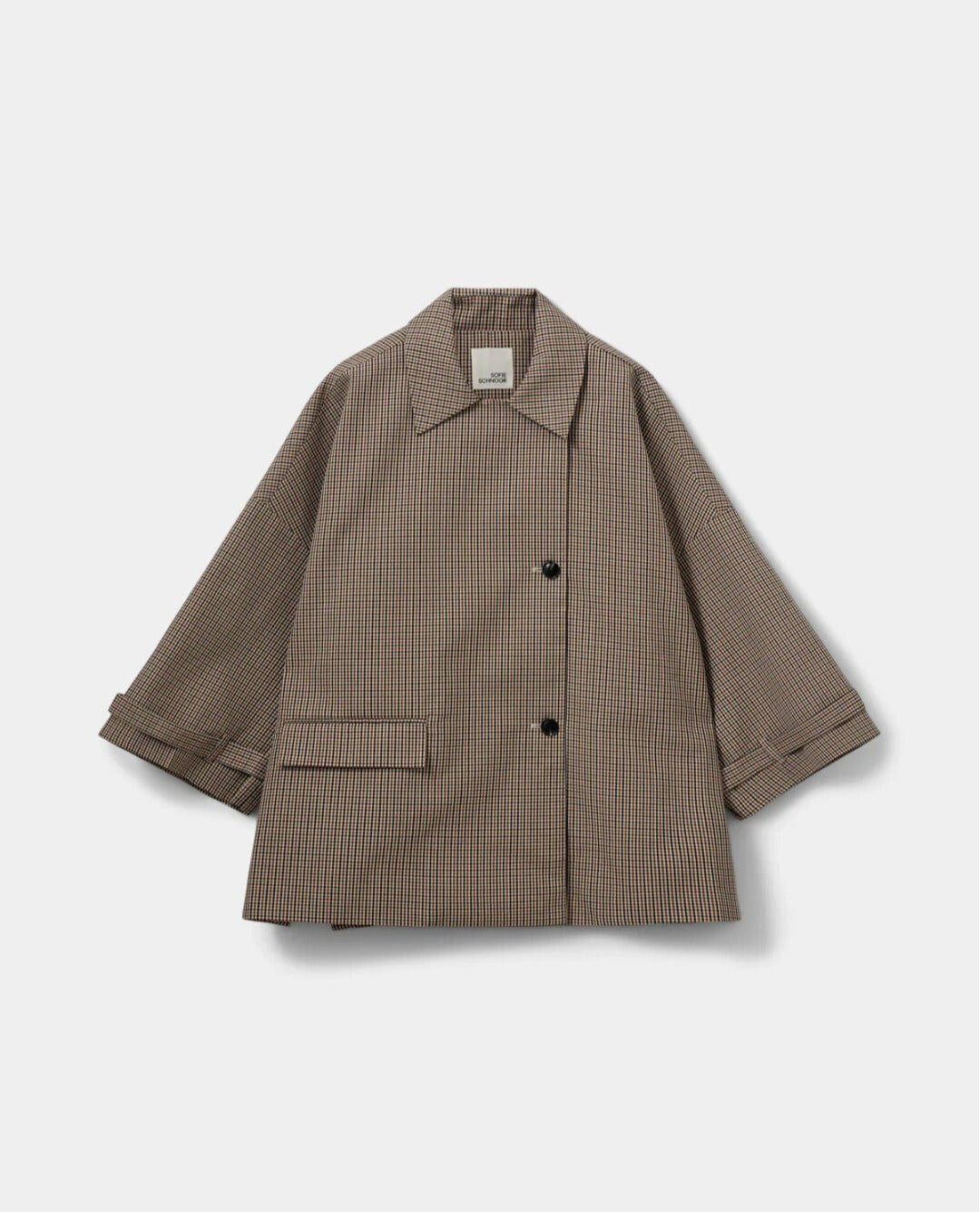 Gabardina Midi Cuadros