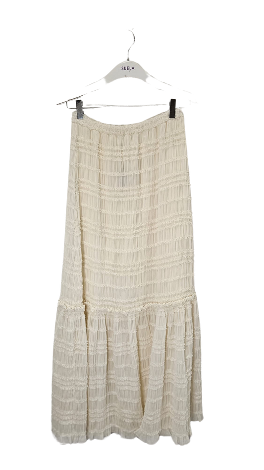 Falda Larga Blanca
