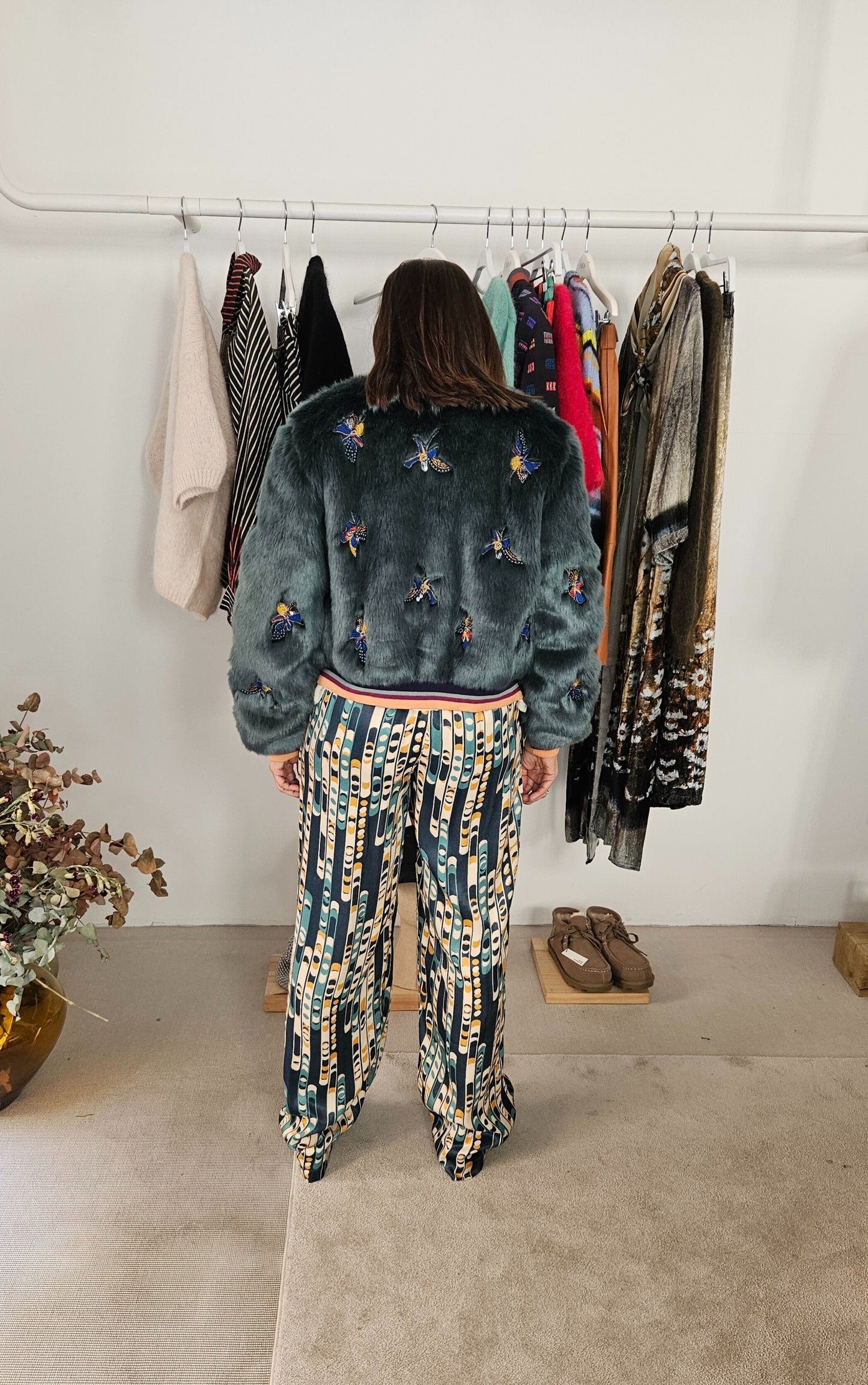 Bomber Pelo Bordados