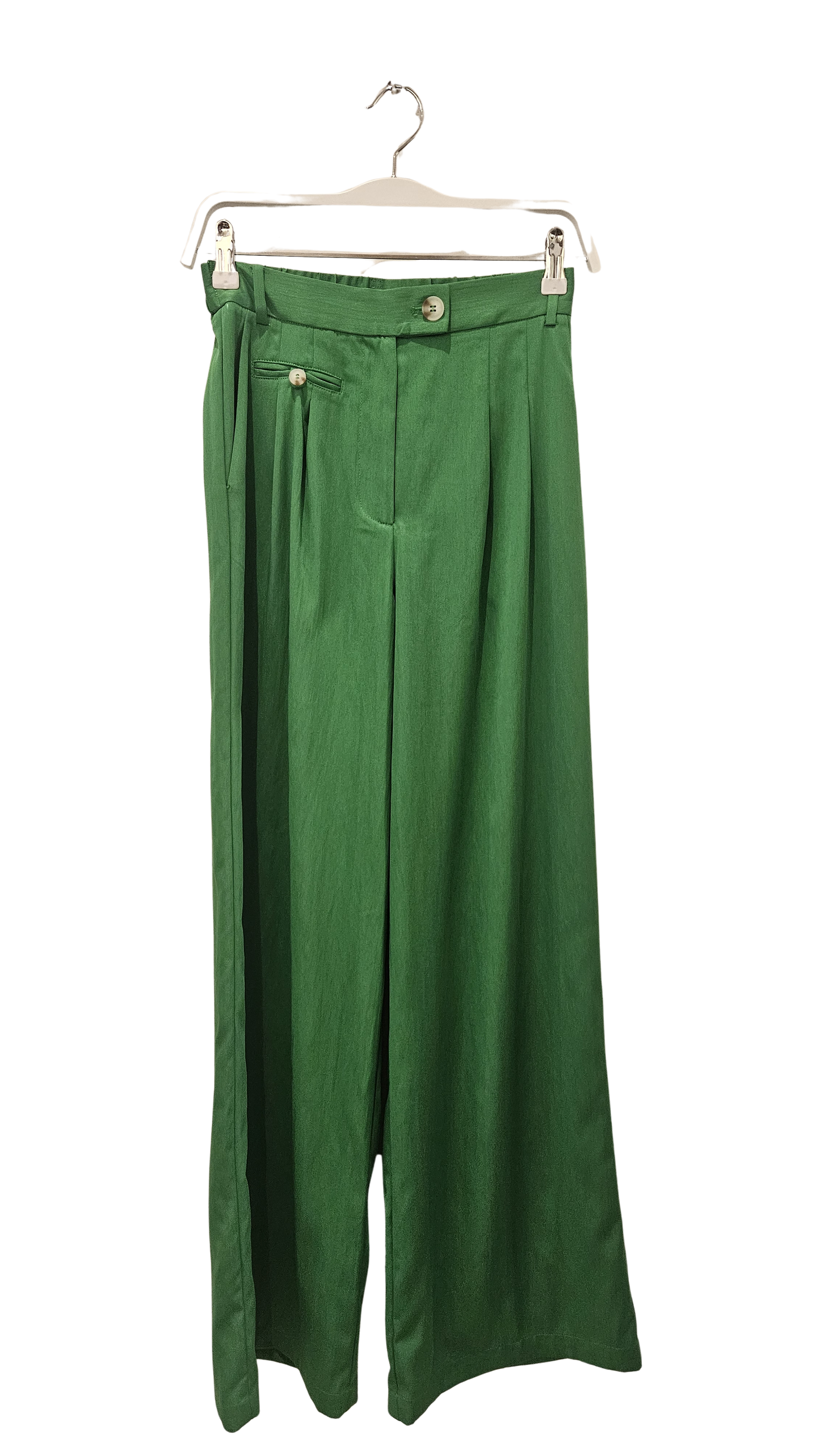Pantalón Fluido Verde