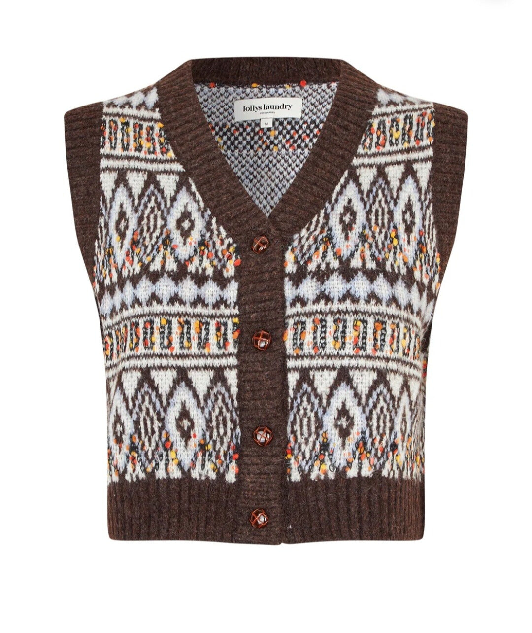 Chaleco Punto Grecas