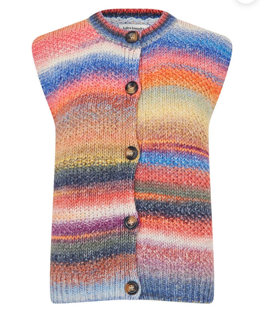 Chaleco Punto Multicolor ( Da talla)