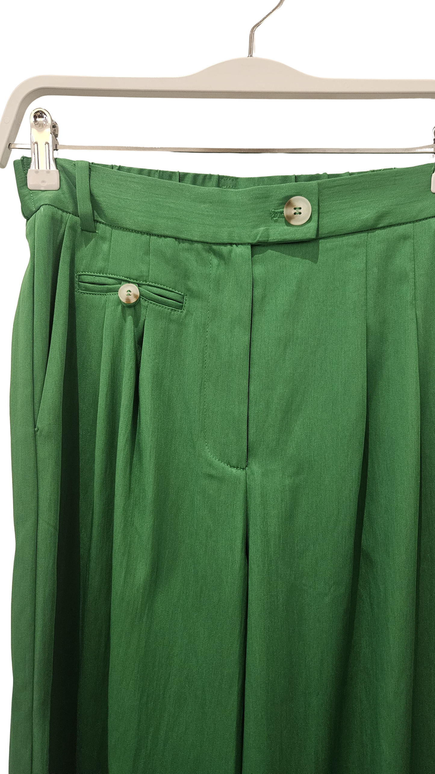 Pantalón Fluido Verde