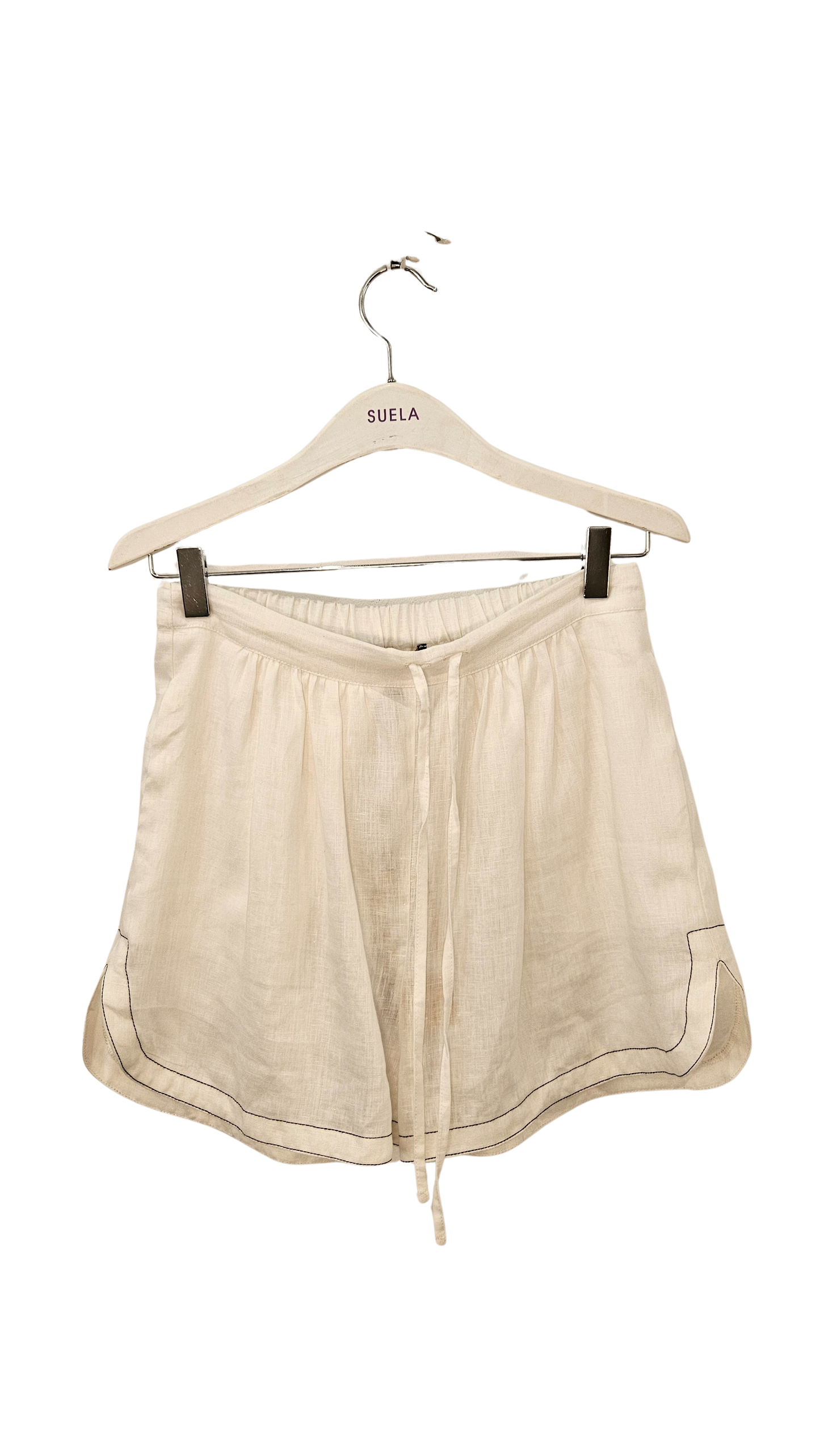 Short Lino Blanco