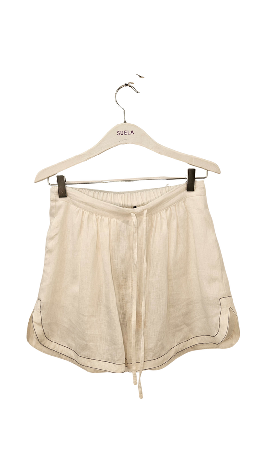 Short Lino Blanco
